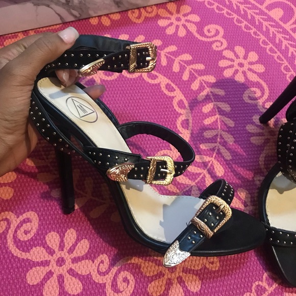 COPY - Festival Black Heels - Picture 2 of 3